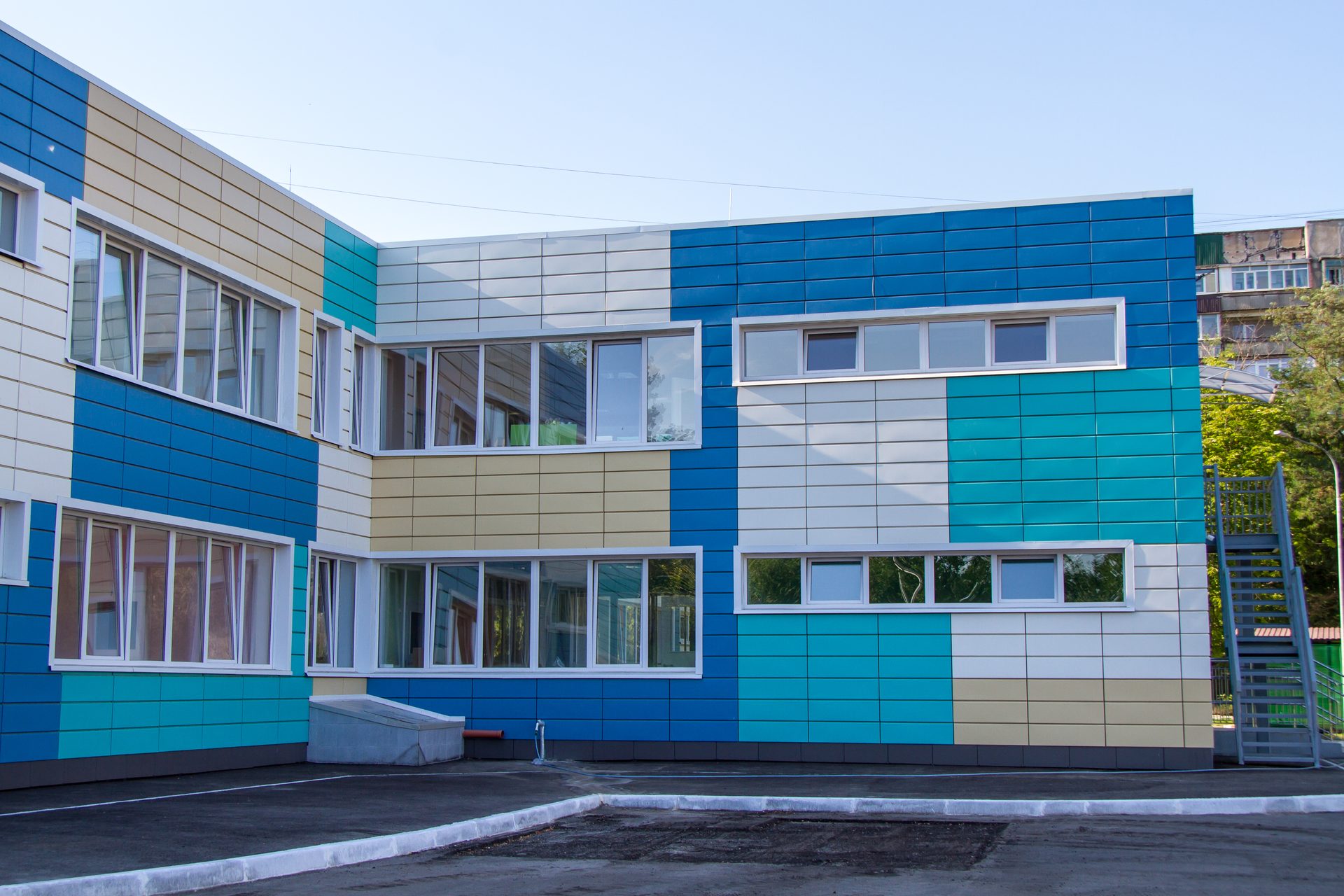 Ясли-сад в Центральном районе Мариуполя