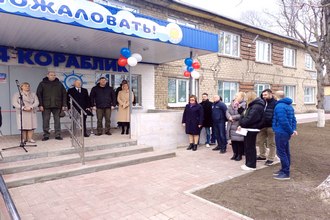 Состоялась церемония торжественного открытия ясли-сада №64 «Кораблик» в Приморском районе Мариуполя.