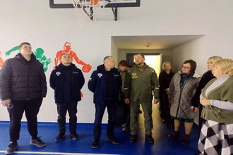 Андрей Нагайцев, Виктория Калачева и Елена Узун проинспектировали восстановленные образовательные учреждения Мариуполя