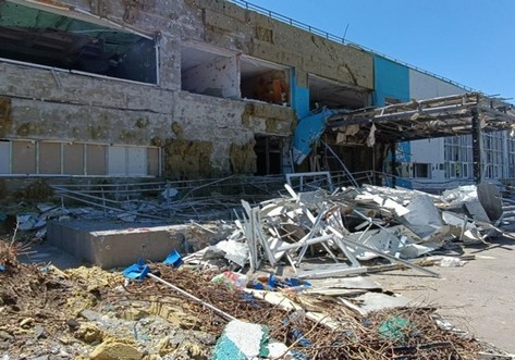 Secondary school in the Primorsky district of Mariupol