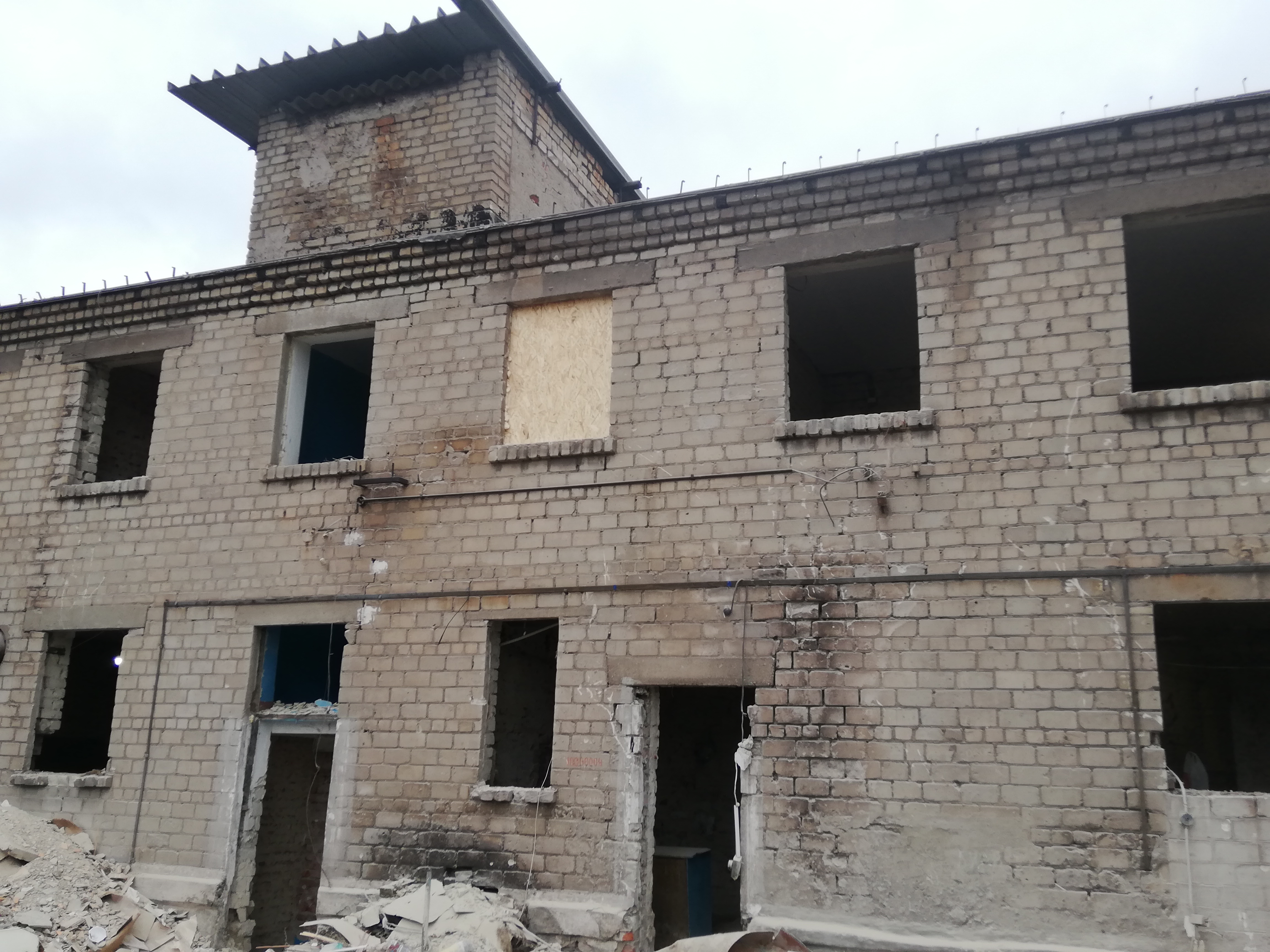 Primary school in Ilyichevsky district of Mariupol
