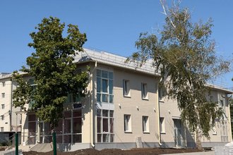 В Орджоникидзевском районе Мариуполя завершаются работы по восстановлению второго корпуса Дворца культуры «Строителей»